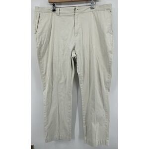 Vineyard Vines Breaker Pants Straight Front Light Beige Men's Size 42x30